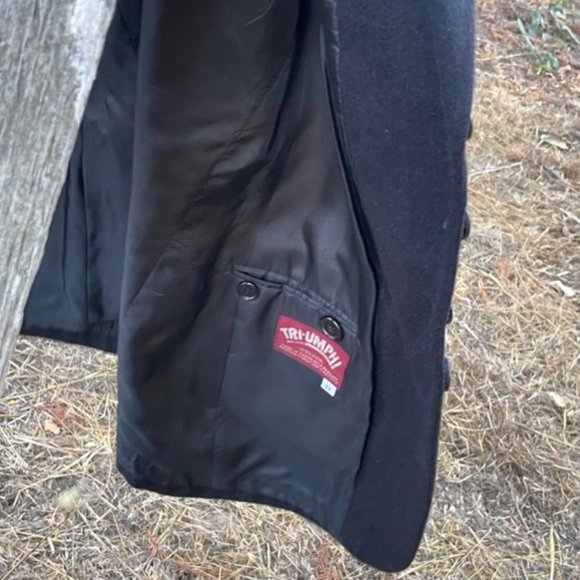 Vintage Wool Tailored Riding Coat TRI-UMPH  Ladies size 8-R - Picture 7 of 14